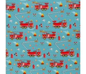 Jersey - Feuerwehr türkis Sandra Kretzmann